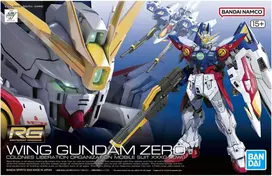 Bandai RG Wing Gundam Zero TV 1/144 plastikinis Gunpla rinkinys