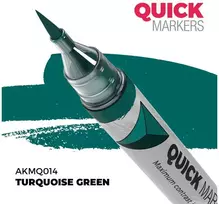 AK Interactive QUICK MARKER žymeklis Turquoise Žalias miniatiūroms