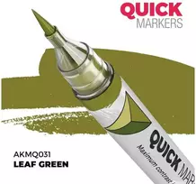 AK Interactive Quick Marker žymeklis Leaf Žalias miniatiūroms dažymui