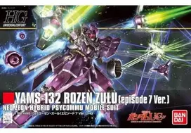 Bandai HGUC Gundam Unicorn Rozen Zulu 1/144 plastikinis modelis