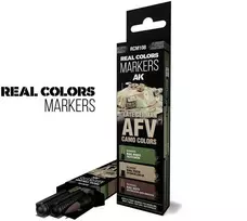 AK Interactive vėlyvojo karo vokiečių tankų kamufliažo žymekliai RCM108