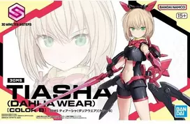 Bandai 30MS Tiasha Dahlia Wear B plastikinis Gunpla rinkinys