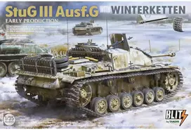 Takom StuG III Ausf.G Winterketten 1/35 plastikinis tanko modelis