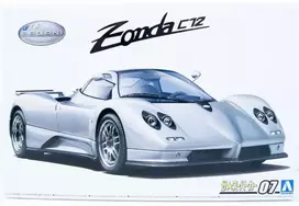 Aoshima Pagani Zonda C12S 1/24 plastikinis automobilio modelis