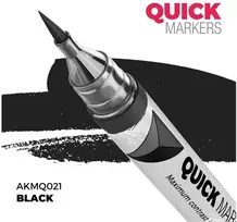 AK Interactive QUICK MARKER juodas žymeklis miniatiūroms, AKMQ021
