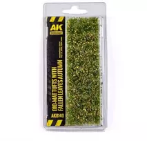 AK Interactive rudens žolės kuokšteliai su lapais dioramoms AK8140