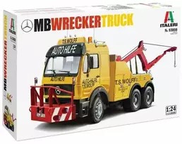 Italeri Mercedes-Benz vilkimo sunkvežimis 1/24 plastikinis rinkinys