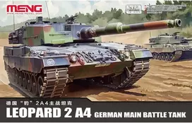 Meng Model Leopard 2 A4 vokiško tanko plastikinis modelis 1/72 Meng