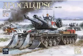 Border Model Apocalypse 2.0 tanko plastikinis modelis 1/35 Raudona Alert 2