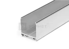 Bikuvalt 3m LED juostos profilis skirtas maitinimo šaltiniui uždengti VARIO30-08, neanoduotas