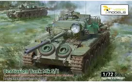 Vespid Models Vespid Centurion Mk 5/1 Australijos tankas 1/72 (Vietnamas)