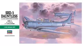 Hasegawa Douglas SBD-3 Dauntless 1/48 plastikinis lėktuvo rinkinys