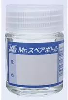 Mr Hobby Mr.Hobby 18 ml stiklinis buteliukas dažams maišyti ir laikyti