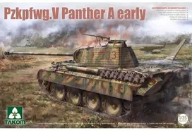 Takom Panther Ausf. A Early 1/35 vokiečių tanko surenkamas modelis