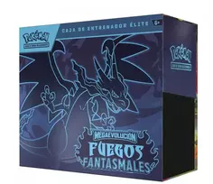 Pokemon Phantasmal Flames Elite Trainer case trading card game Latino