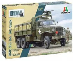 Italeri GMC 2,5 t 6x6 sunkvežimis D-Day 80, 1/35 plastikinis rinkinys