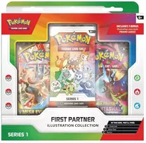 Pokémon First Partner Series 1 kolekcinė dėžutė su promo kortomis