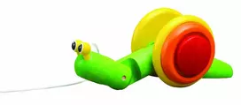 PlanToys lavinamoji priemonė - žaislas Šliaužianti sraigė (PT5108)