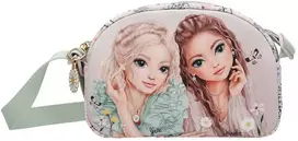 Top Model TOPModel - Shoulder Bag SUMMER FEELING - Soft pink and sage žalias - Small (413312)