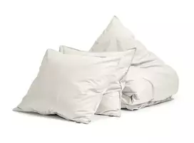 Egipto medvilnės patalynės komplektas "Creme" (260x200)