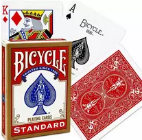 BICYCLE RIDER STANDARD žaidimo kortos