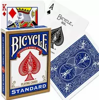 BICYCLE RIDER STANDARD mėlynas žaidimo kortos
