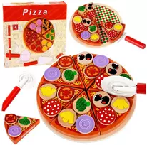 Lean Toys Medinis picos pjaustymo rinkinys su „Velcro“