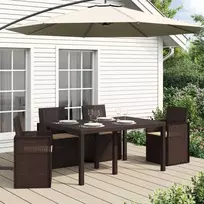 Sėdynių pagalvėlės 4 pcs Taupe 47 x 36 x 2 cm Poliesteris