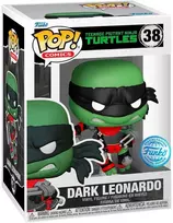 FUNKO POP! Vinilinė figūrėlė: Vėžliukai nindzės - Dark Leonardo, 10 cm