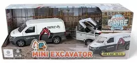 Hipo HKG VW transporter przyczepa koparka 27cm 520458 54395
