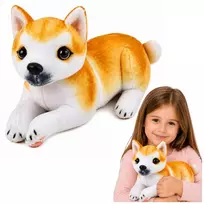 Lean Toys Pliušinis šiba inu šuo 25 cm