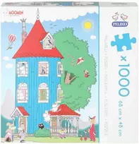 Dėlionė Moomin - Moomin House puzzle, 1000 pieces (40855252)