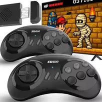 RTO TV žaidimas 5000+ retro žaidimų mini belaidis televizoriaus konsolės HDMI Metai 90 - er1193