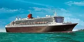 Revell Plastikinis RMS Queen Mary 2 laivo modelis 1/400, 85 cm