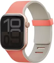UNIQ laikrodžio apyrankė Revix IV Premium Apple Watch 49/46/45/44mm Edition Reversible Magnetic rožinės spalvos-beige