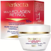 Perfecta Dieninis ir naktinis kremas nuo raukšlių su multikolagenu ir retinoliu 50+ 50ml