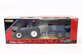 TOMY Britains traktor New Holand T6+przycz.43268/3