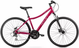 Dviratis Romet Orkan 1 D 2025 dark pink-19" / L (Dydis: 19" / L)