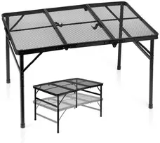 Turistinis sulankstomas stalas 90x60 cm