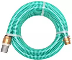 Siurbimo žarna su žalvarinėmis jungtimis, 3 m 25 mm, žalia