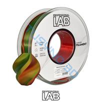 3D plastikas Prof. Lab PLA šilkas Tri-Colour raudona-geltona-žalia 1.75mm/1kg