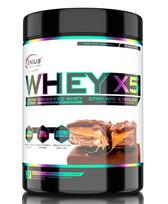 Whey X5 – Išrūgų baltymų kompleksas su fermentais | Genius Nutrition (900 g.) - caribbean-mocha