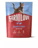 Carnilove Active Cat Salmon - Turkey sausas maistas katėms : Pakuotė - 400 g