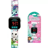 "Gabi Cat House" LED laikrodis su kalendoriumi GD00077