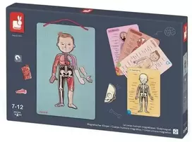 Janod Žmogaus kūno magnetinė dėlionė J05491