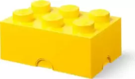 LEGO Brick 6 40000802 geltonos spalvos