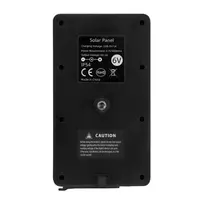 Saulės Energijos Priedas - Redleaf RD3019 Pro Trail Camera Saulės Įkroviklis Su USB Įkrovimu, -20°C Iki 80°C, Juodas