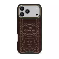 Hot Chocolate - iPhone 17 Pro Max Case, Elite Dark (MagSafe) / Gold