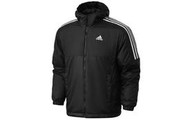 Adidas ESSENTIALS Pūkinė striukė Žieminė Vyriška Juoda GH4601 XS