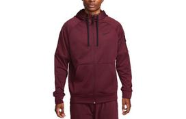 Nike Therma Fit Full Zip Fitness Top Jackets & Coats Men's Red DQ4830-681 M